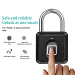 Fingerprint Bluetooth Padlock - Smart Keyless Lock