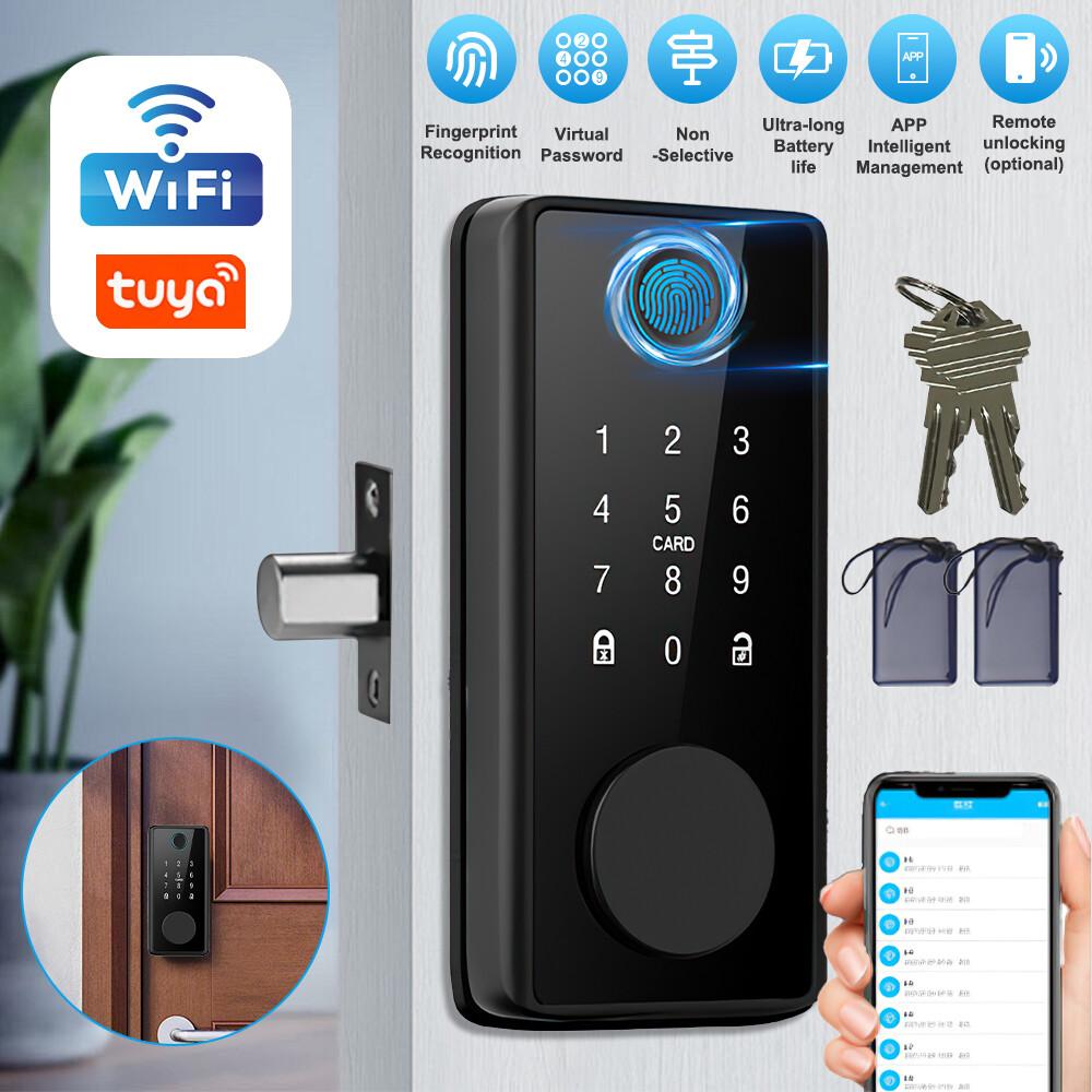 Smart Biometric Fingerprint WiFi Door Lock