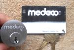 Medeco High Security Lock Cylinder with Keys