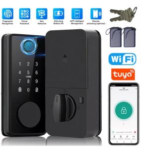 Smart WiFi Fingerprint Keyless Door Lock