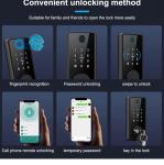 Smart WiFi Fingerprint Keyless Door Lock