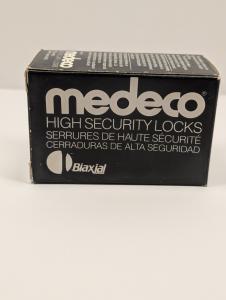 Medeco 51S Biaxial Mortise Lock with 3 Keys