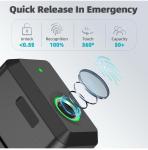 Waterproof Biometric Fingerprint Gun Lock