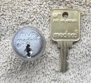 Medeco Cam Lock with 1 Key Included