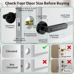 Keyless Fingerprint Door Lock with Keypad