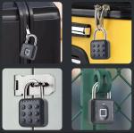 Bluetooth Fingerprint Padlock with Waterproof Design
