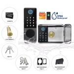 Smart Outdoor Door Lock with Biometric Fingerprint