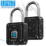 Waterproof Bluetooth Fingerprint Smart Padlock
