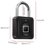 Waterproof Bluetooth Fingerprint Smart Padlock