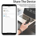 Waterproof Bluetooth Fingerprint Smart Padlock