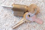Medeco High Security Lock Cylinder with 2 Keys