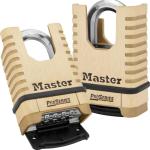 Master Lock 1177D Brass Resettable Combination Padlock