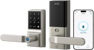 Eufy Smart Lever Lock C33 Fingerprint Door Lock