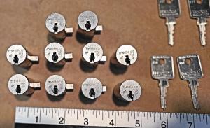 Medeco M3 Cylinder Locks - 10 Pack with Keys