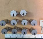 Medeco M3 Cylinder Locks - 10 Pack with Keys