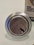 Medeco High Security Lock Cylinder with 2 Keys