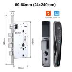 Tuya Smart Keyless Waterproof Fingerprint Door Lock