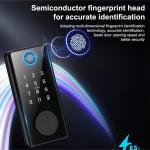 Smart Keyless Door Lock with Fingerprint Access