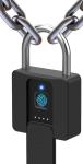 Smart Fingerprint Padlock with Key Backup