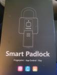 Smart Fingerprint Padlock with Key Backup