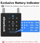 eLinkSmart Heavy Duty Bluetooth Smart Padlock