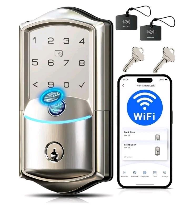 Veise VE027 Fingerprint Wi-Fi Smart Deadbolt Lock