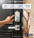 Veise VE027 Fingerprint Wi-Fi Smart Deadbolt Lock
