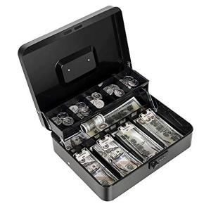 Money Box with Combination Lock and Tray