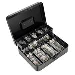 Money Box with Combination Lock and Tray