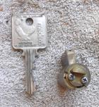 Medeco High Security Lock Cylinder with Key
