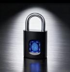 Fingerprint Smart Padlock - Waterproof USB Rechargeable