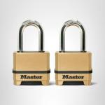 Weatherproof Resettable Combination Padlocks - 2 Pack