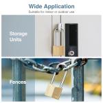 Puroma Waterproof Solid Brass Keyed Padlock 2.6