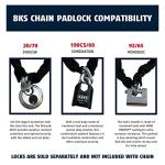ABUS 6ft Security Chain - Unpickable & Tough