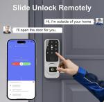 Smart WiFi Door Lock with Fingerprint Access