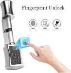 Fingerprint Smart Lock - Unpickable Cylinder Lock