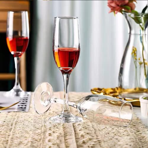 Elegant Set of 14 Champagne Glasses