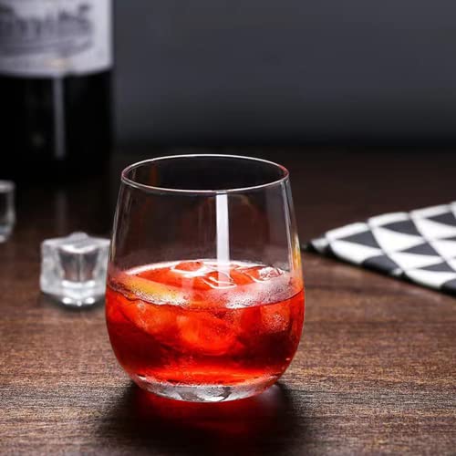 24 High-end Stemless Wine Glasses for Events/Gifts