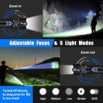 Goreit Rechargeable 20000 Lumen Flashlight