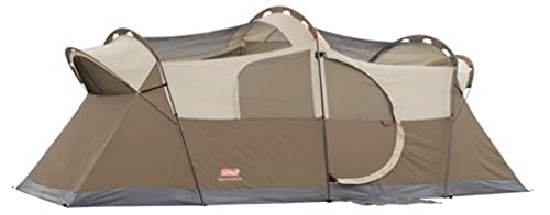 Coleman WeatherMaster 10-Person Outdoor Tent , Brown