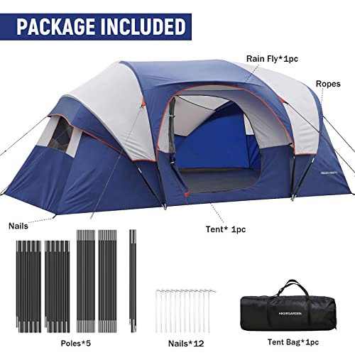 10-Person Portable Camping Tent for Preppers