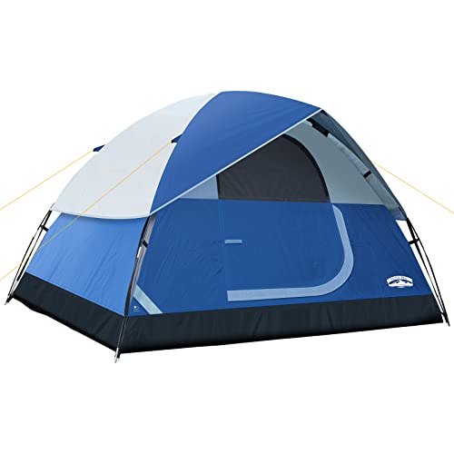 6-Person Dome Tent with Removable Rain Fly