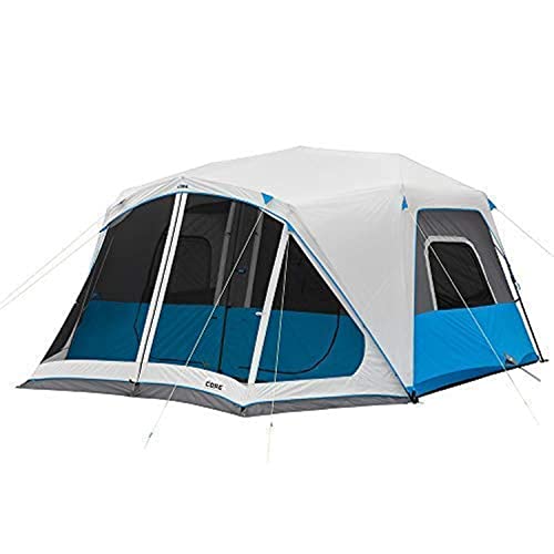 10 Person Instant Cabin Tent with LED Lights