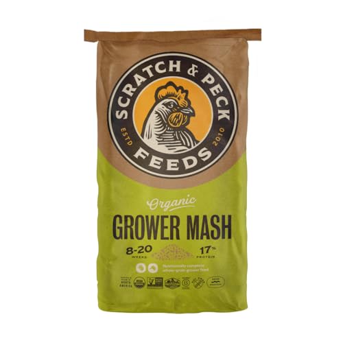 Organic Chicken and Duck Feed - 25-lbs