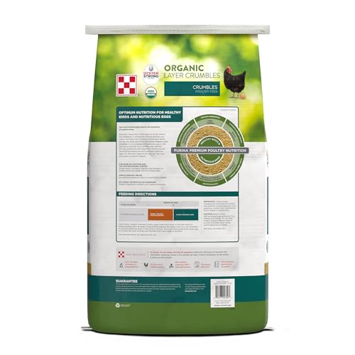Organic Layer Crumbles Chicken Feed - 35 lb