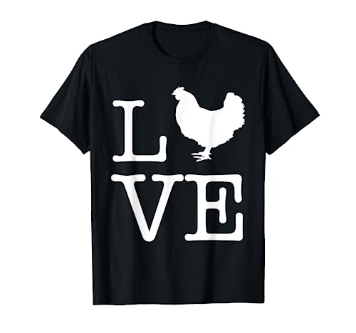 Funny Chicken Lover Kids Gift Tee - I Love Chickens