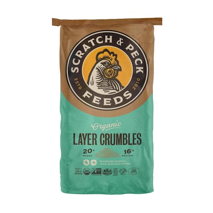 Organic Layer Crumbles - Sustainable Protein Feed