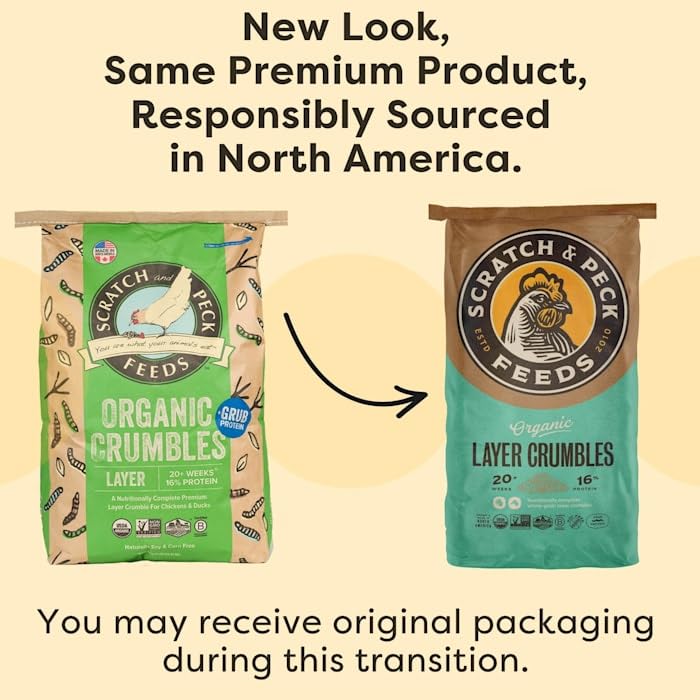 Organic Layer Crumbles - Sustainable Protein Feed