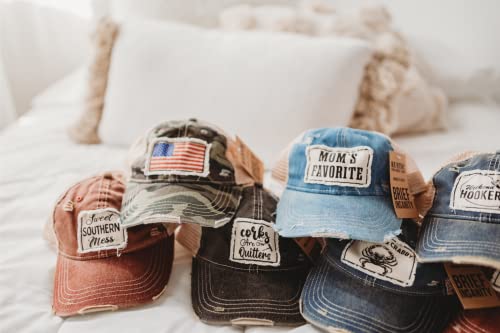 Vintage Distressed Trucker Hat - Funny Chicken Rooster