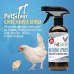 12 oz PetSilver Wound Spray for Chickens